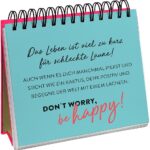 Aufstellbuch Dont worry1